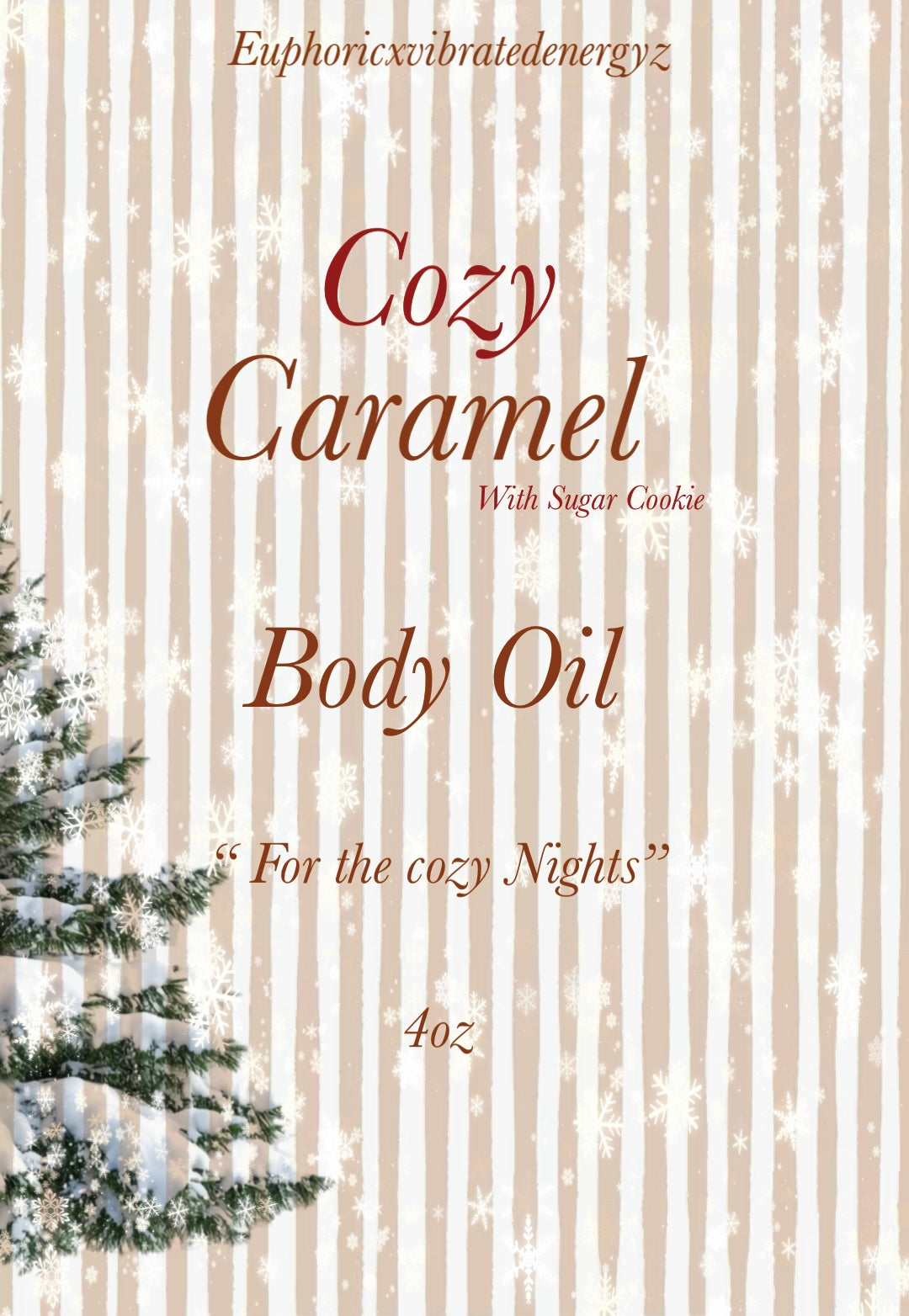 Cozy Caramel Body Oil