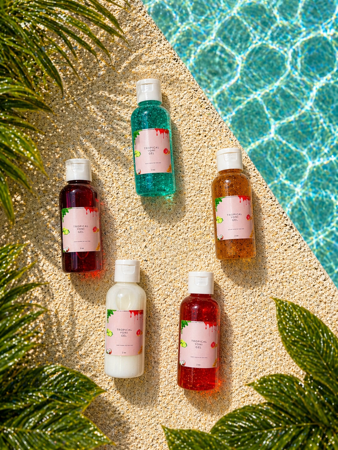 Tropical Yoni Gel 🍓🍊🥥🥒 (Travel)